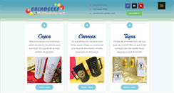 Desktop Screenshot of canecaspersonalizadas.ind.br